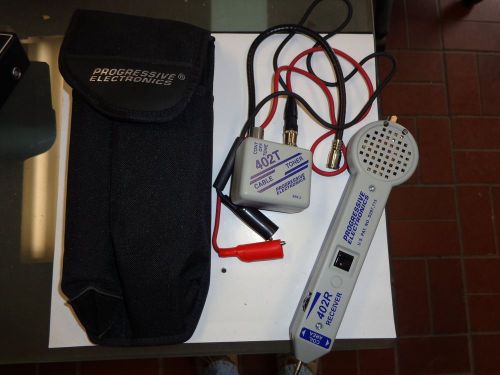 progressive electronics 402k catv tone tester new