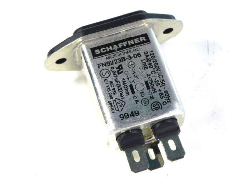 Schaffner FN9223B-3-06 Power Entry Modules