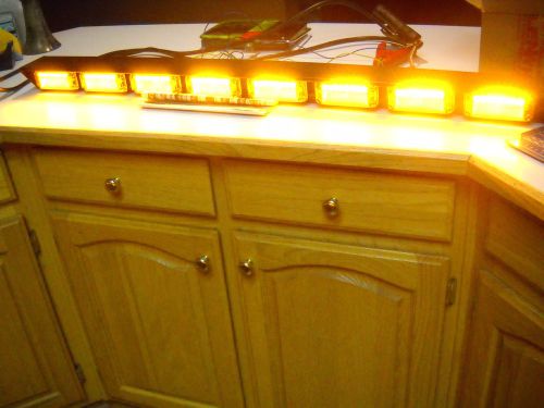 VPX Signal Master 42&#034; Amber lightbar 8 lights w/solaris technology model 320872