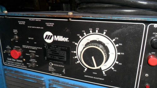 Miller Gold Star 300SS direct current ARC welding power source welder