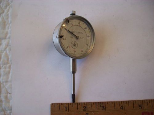 Large Dial Pressure Gauge 0-1.0 in  .001&#034; China Nice Shape 2 1/4&#034; diameter NICE