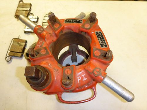 Toledo 2bj no-jam geared threader (2-1/2&#034; to 4&#034;) for sale