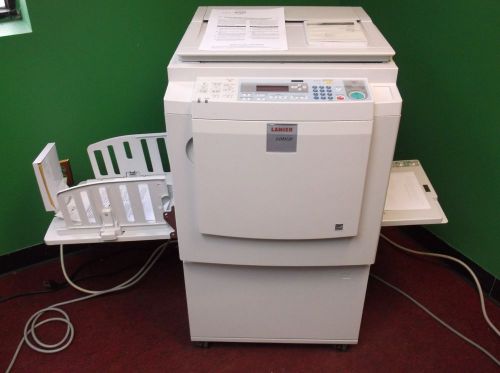 Lanier LDD120 Digital Duplicator with Automatic Document Feeder Ricoh DX3340