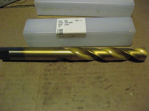 CHICAGO LATROBE .9154 TIN-COATED TL DRILL (AA4012-1)