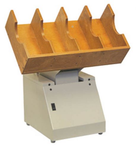 NEW- Lassco Wizer LJ-6 Multi-Bin Table Top Paper Jogger