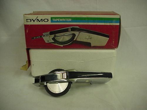 DYMO TAPEWRITER MODEL #1570