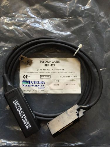 Integra NeuroSciences Camino Monitor PREAMP 421 CABLE