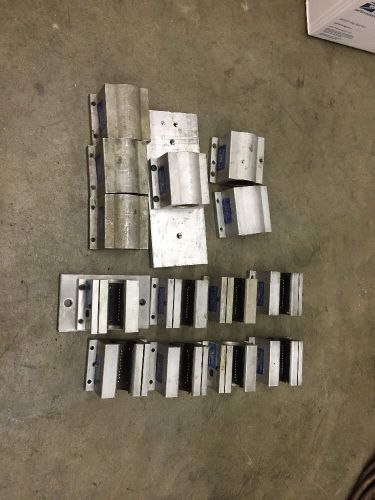 8 THOMSON SPB-16-OPN LINEAR SUPER PILLOW BLOCKS OPEN &amp; 6 SPB-16 CLOSED