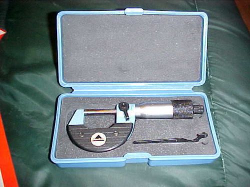 New Amtos Precision Micrometer 0-1&#034; .0001&#034;