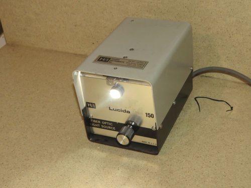 LUCIDA 150 FIBER OPTIC LIGHT SOURCE