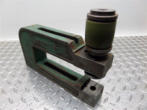 Strippit 8cj-2 punch press c frame die / punch holder 8&#034; throat for sale