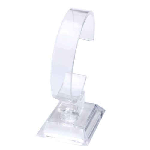 6 x plastic jewelry bangle cuff bracelet watch display stand for sale