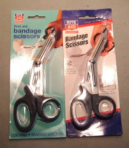 2 pair rite aid BANDAGE SCISSORS