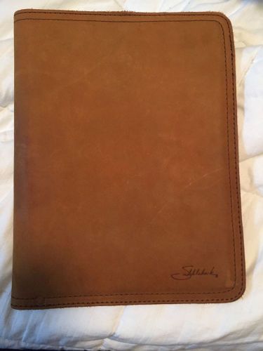 Saddleback leather company new tobacco medium notepad holder dave&#039;s deal for sale