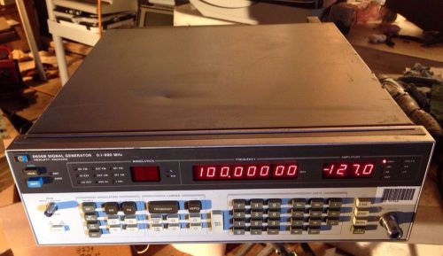 Agilent/Keysight/HP 8656B Synthesized Signal Generator, 0.1 to 990MHz, with GPIB