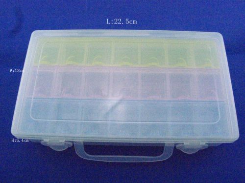 2pcs/lot, Electronic Components Storage Box, 21 lattice/blocks, Large-space,new