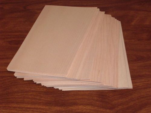 HARD MAPLE VENEER 60-PIECES 5&#034; X 8&#034; FREE SHIP!