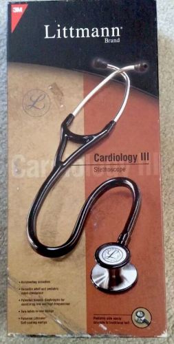 3M Littman Cardiology III Stethoscope Black