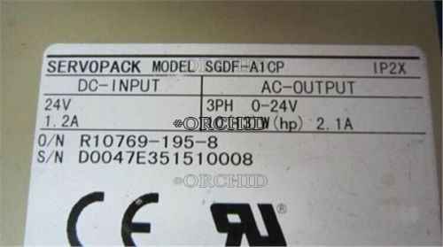 Used Yaskawa SGDF-A1CP Servo Driver Tested