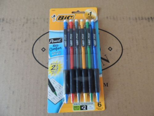 Bic Xtra - Comfort # 2 Mechanical Pencils 6Pack