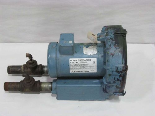 Eg&amp;g dr505as72m 037543 1-1/2in 200-240/380-415v-ac 2hp vacuum pump d378378 for sale