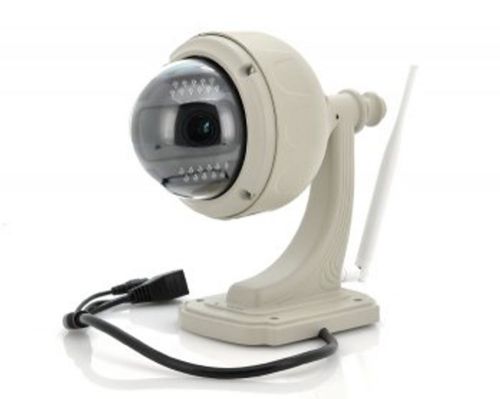 Wireless IP Camera HD Video 3x Optical Zoom Smartphone Support Horizontal PTZ