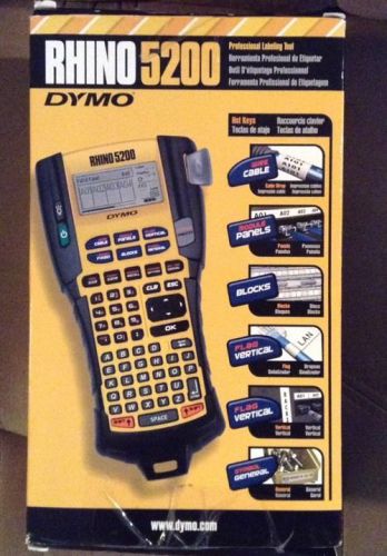 RHINO 5200 DYMO PROFESSIONAL LABEL TOOL