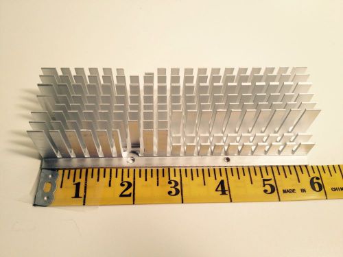 Aluminum Heat Sink, approx. size 5 3/4&#034; X 2&#034; X 1 1/4&#034; aprox 5oz