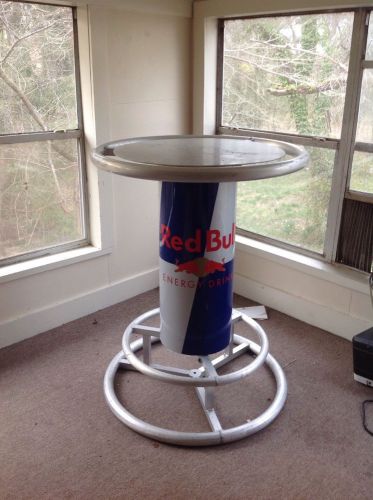 Redbull bar table