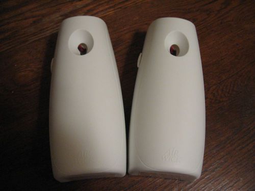 2 NEW Airwick Freshmatic Dispensers Air Wick Automatic Spray Unit White