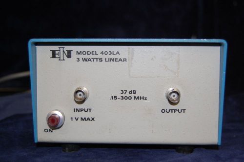 ENI MODEL 403LA 3 WATTS LINEAR 37B .15-300 MHz 9103C