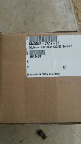 Fan motor 08w 120/60 service m4q045-ca17-96