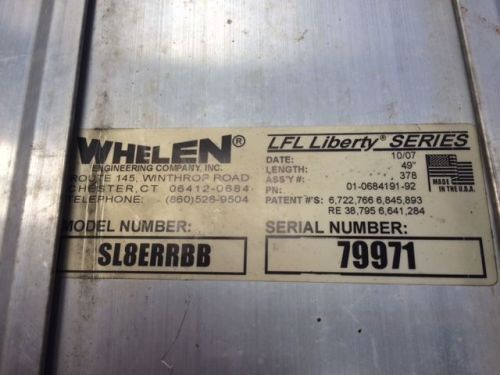 Whelen LFL Liberty lightbar LED