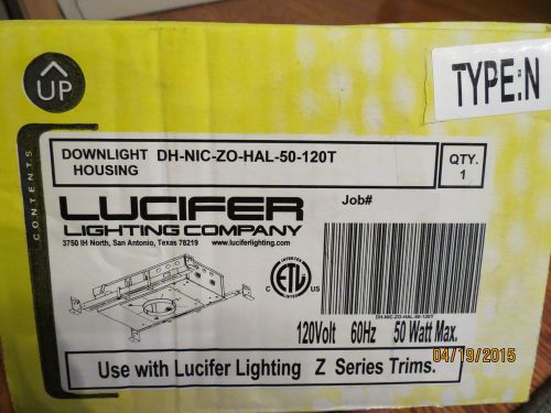 LUCIFER DH-NIC-ZO-HAL-50-120T DOWNLIGHT HOUSING LIGHT N TYPE