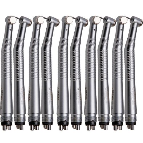 10 PCS NSK Style Standard Push Button Dental High Speed Turbine Handpiece 4 Hole