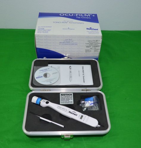 Reichert Tono-Pen XL Tonometer,tonopen , Calibrates Good