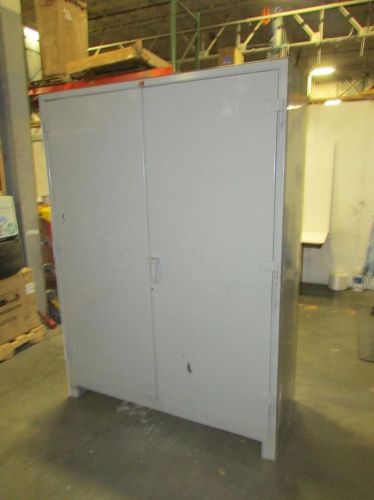 Lyon DD1145 All Welded Grey 4 Shelf Storage Cabinet 60x24x82