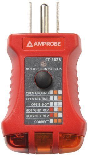 Amprobe ST-102B Socket Tester with GFCI       M9