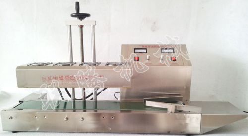 Aluminum foil bottle continuous induction sealing machine,Max 160 bottles/min