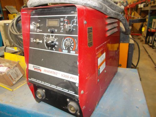 LINCOLN INVERTEC V300-PRO single or 3-phase, CC/CV arc welder power source