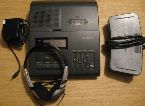 SONY BM-840 Microcassette Dictation Transcriber System