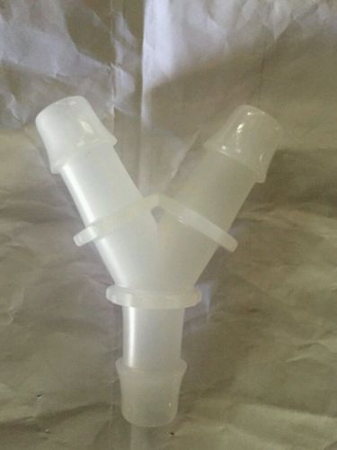 1&#034; Hose Barb Natural Polypropylene Y Filling Pack of 5