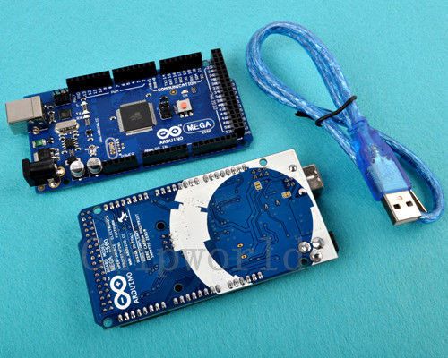 Mega 2560 ATmega2560-16AU Board for arduino + Free USB Cable new