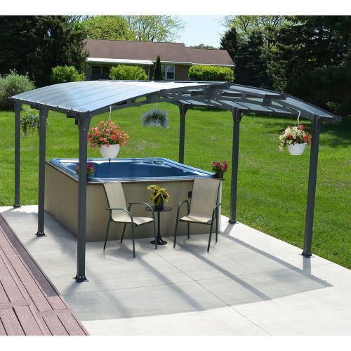 Carport Patio Cover Garage Weather Protector Canopy Outdoor Gazebo Backyard Kit