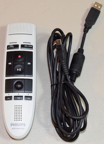 Phillips Speechmike PRO LFH3200/00 w/Original OEM USB Cable Dictation Microphone
