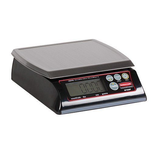 RUBBERMAID COMMERCIAL DIGITAL PORTIONING SCALE 6LB DISHWASHER SAFE