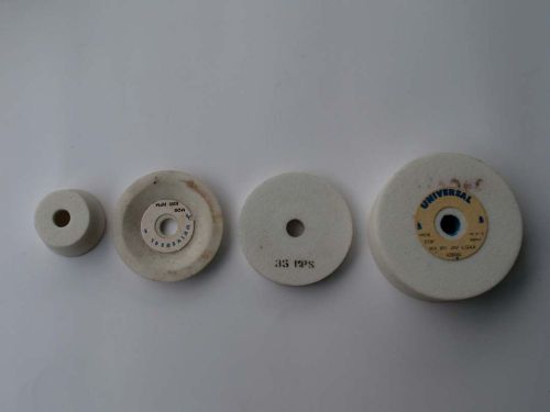 4 pc  UNIVERSAL Grinding Wheel Set - NOS