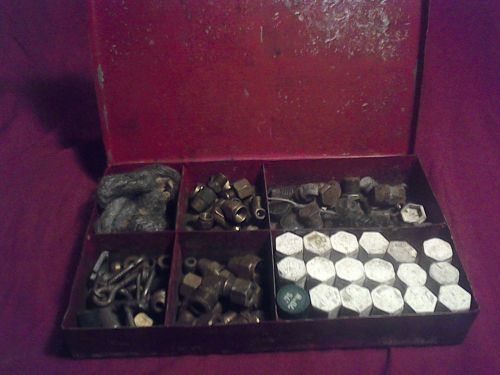 BOX OF PLUMBING PARTS, HAGO