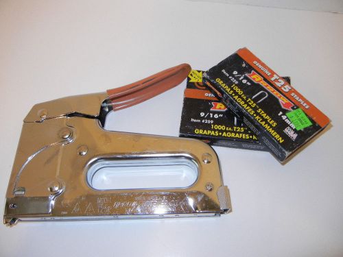 Arrow T25P Staple Gun for Low Voltage Wiring