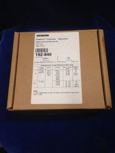 Siemens 192-840 DA Pneumatic Thermostat w/ Wall Plate